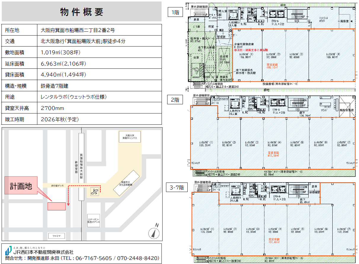 物件概要(箕面ラボ)